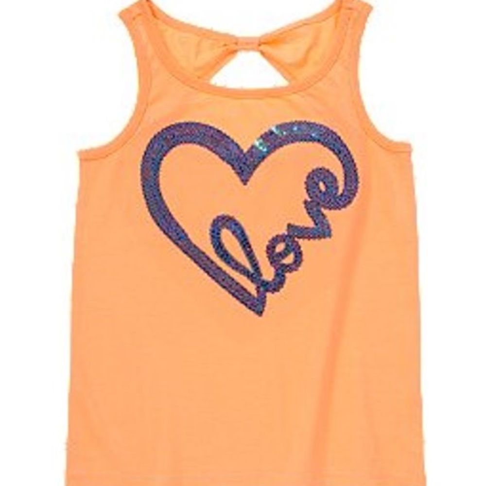 "SURF ISLAND" Love Heart Tank